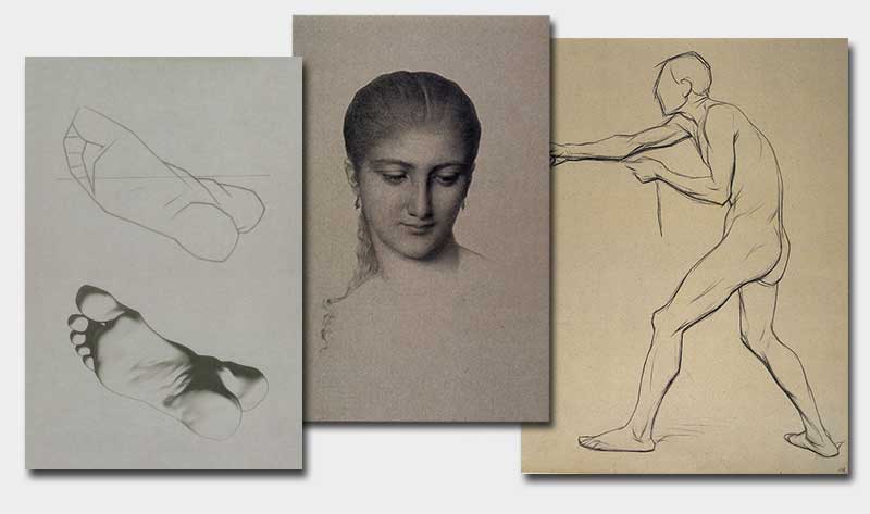 Charles Bargue Drawing Course - FineArt Lithography